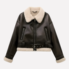 Veste pour femmes avec ourlet ceinturé