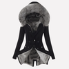 Manteau d'hiver pour femmes avec capuche