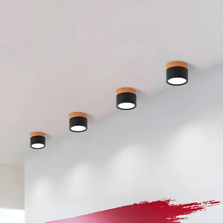 LumiStyle - Éclairage Plafonnier Cylindrique LED pour Couloir Modern