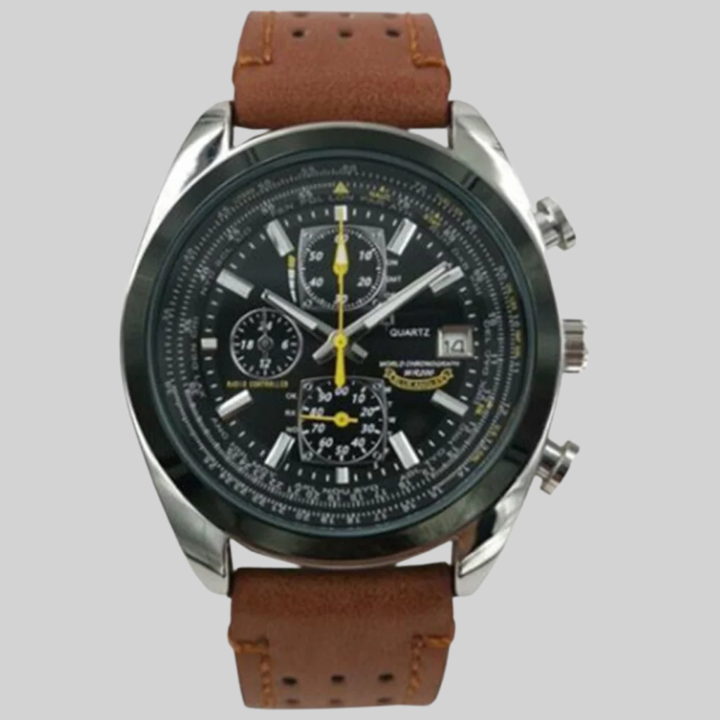 Montre à Quartz pour Homme – Style Élégant avec Design Imperméable
