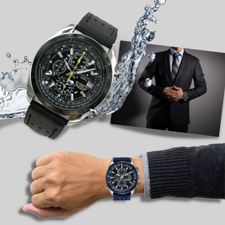 Montre à Quartz pour Homme – Style Élégant avec Design Imperméable