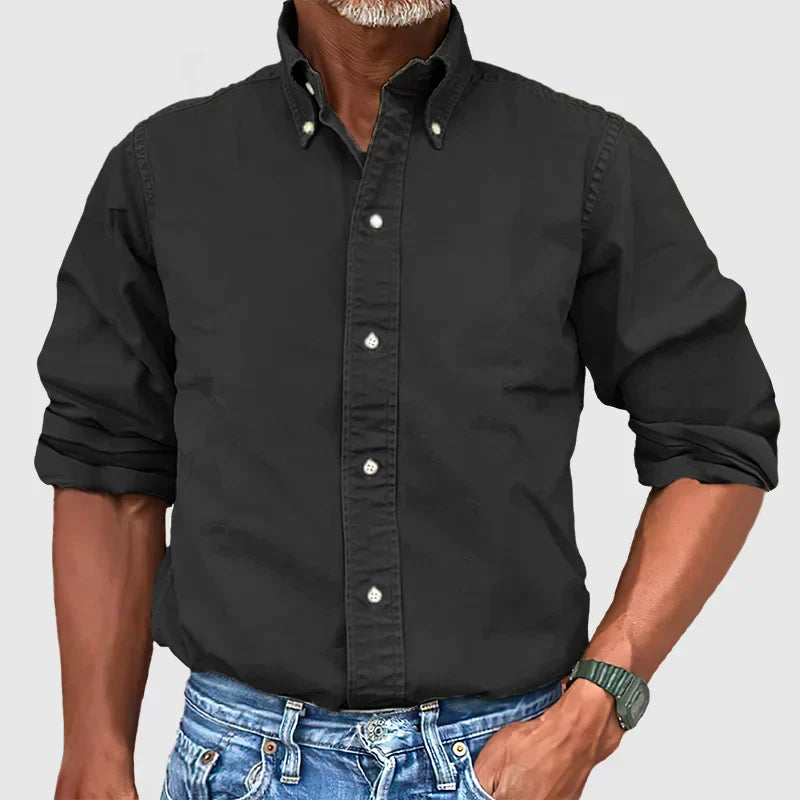 Chemise Classique pour Homme à Manches Longues