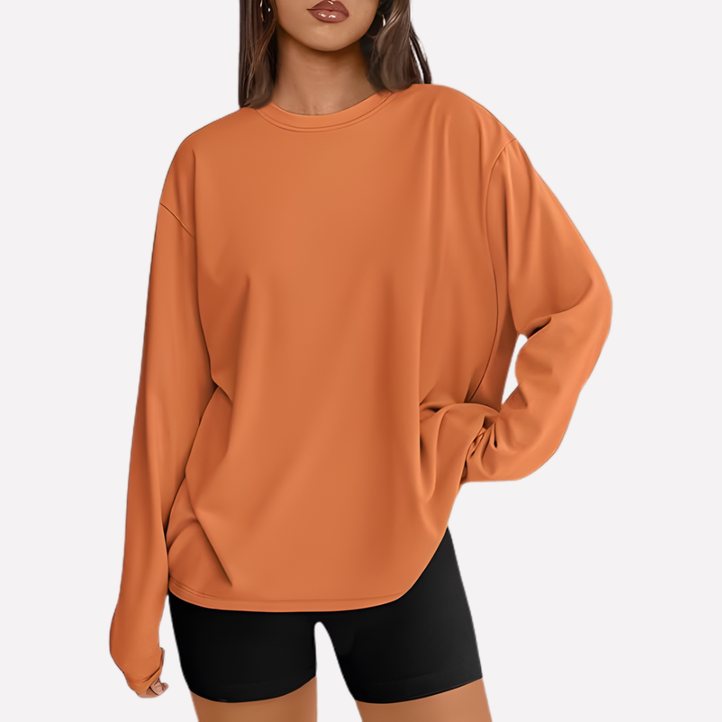 Chemise Longue Manches Amples Femme