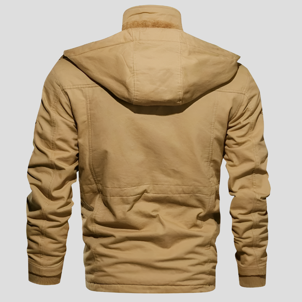 Veste Homme Robuste Résistante au Vent et Chaude