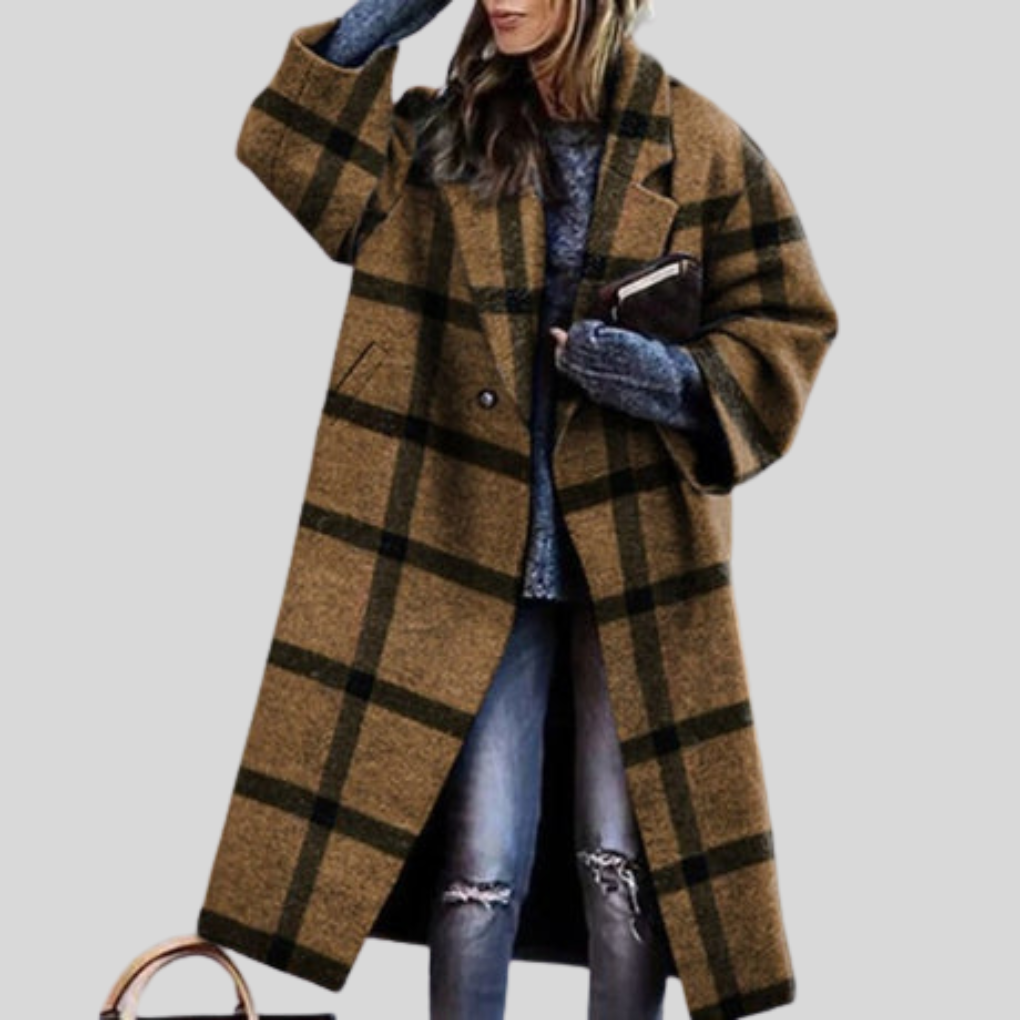 Manteau Long d'Hiver pour Femmes – Karlina Pièce Chauffante