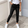 Pantalons de Sport Hauts avec Détails de Poche