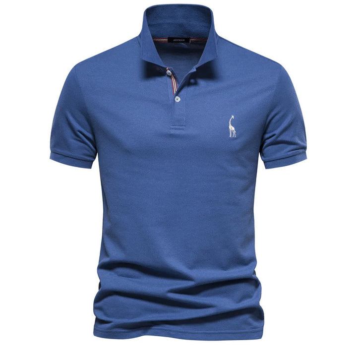 Polo Classique Ralph pour Homme avec Broderie Style Intemporel avec Détails Raffinés