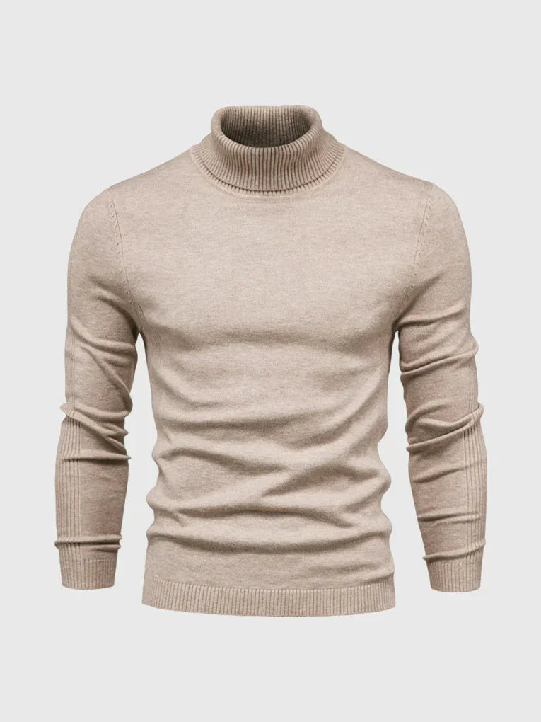 Pull Col Roulé Homme – Lavable et Polyvalent