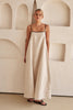 Amber | Robe Maxi Invitée de Mariage Femme avec Bretelles