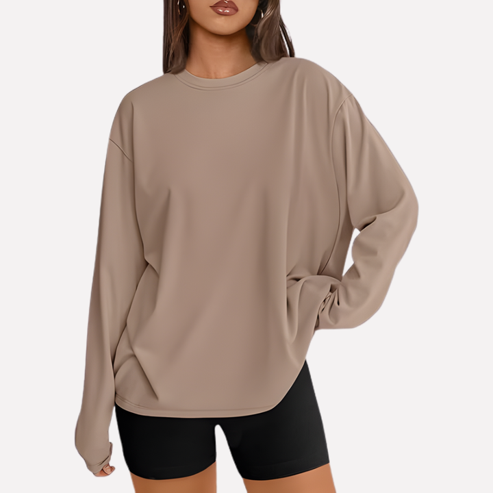 Chemise Longue Manches Amples Femme