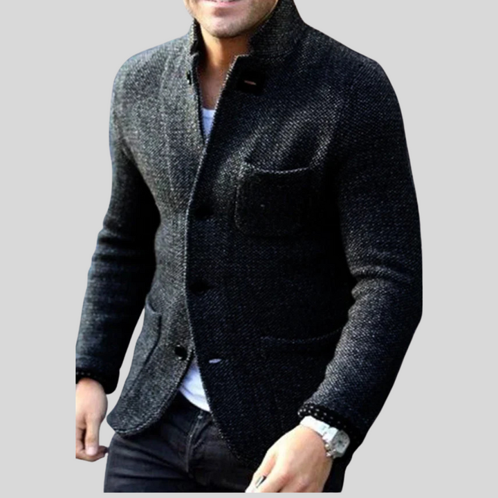 Blazer en Duvet pour Homme – Style Moderne avec Chaleur par Temps Froid