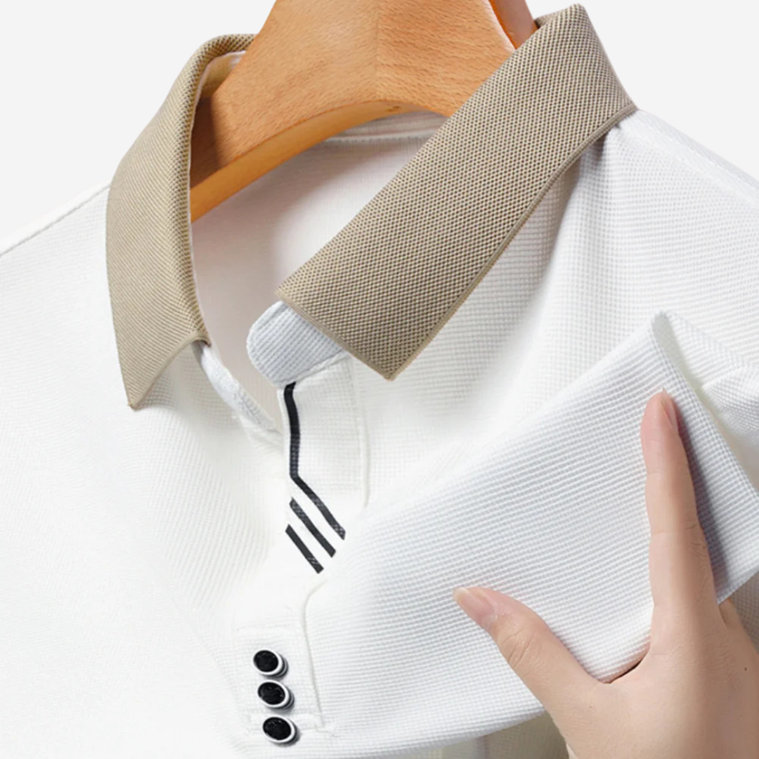 Polo Casual à Manches Longues pour Homme