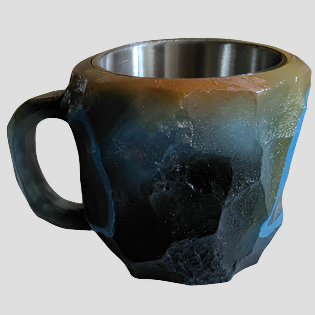 Mugs à café en cristal minéral