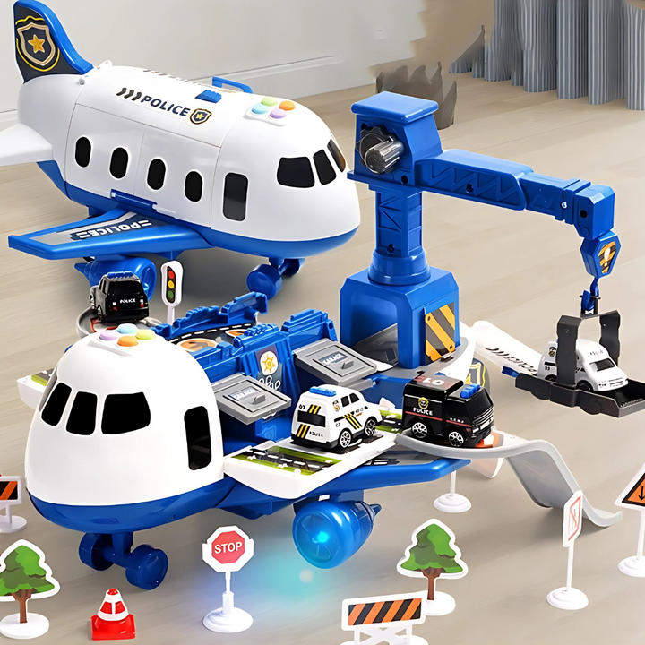 Jouet Avion de Passagers de Stockage Déformable