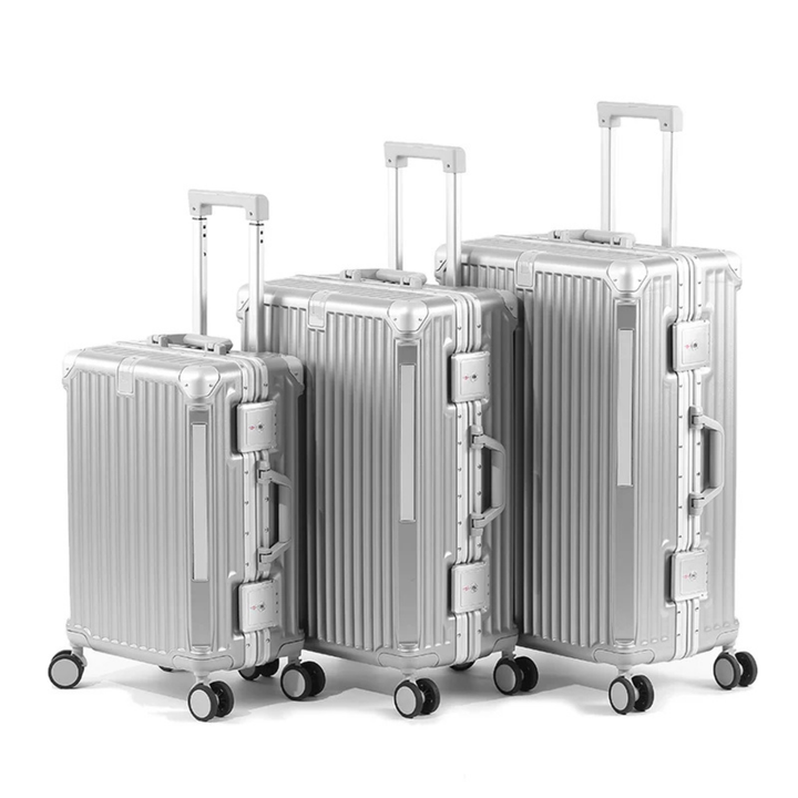 Valise rigide avec cadre en aluminium