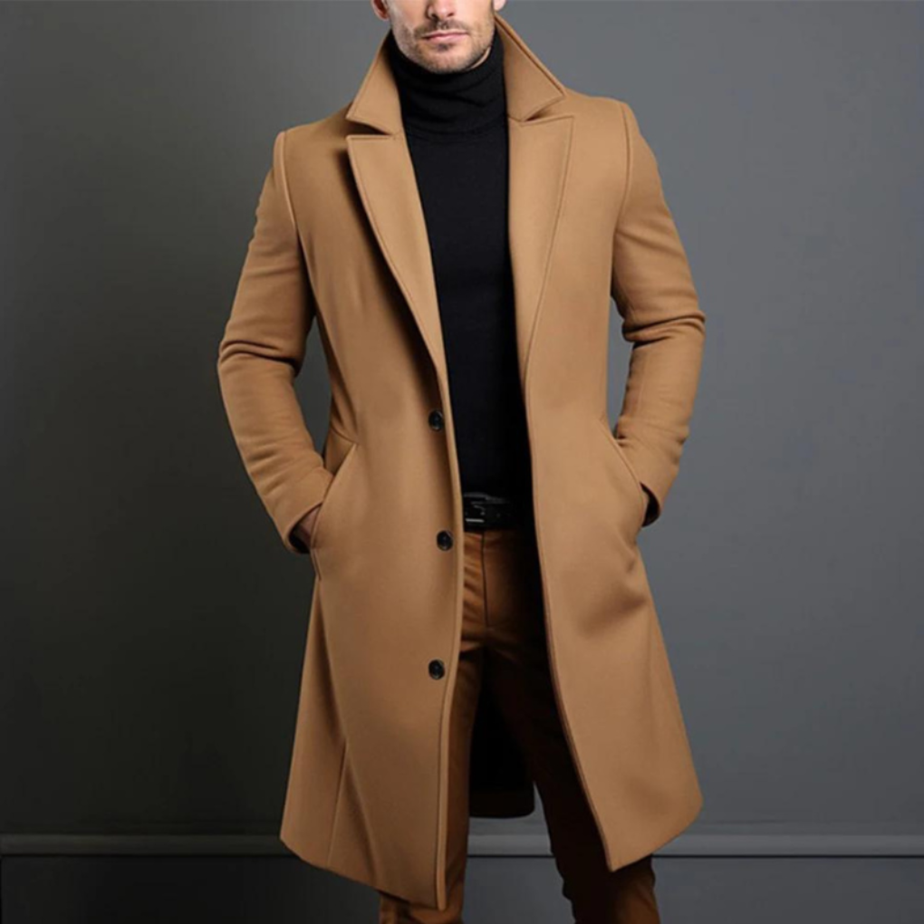 Manteau en laine pour homme – Style intemporel pour jours froids