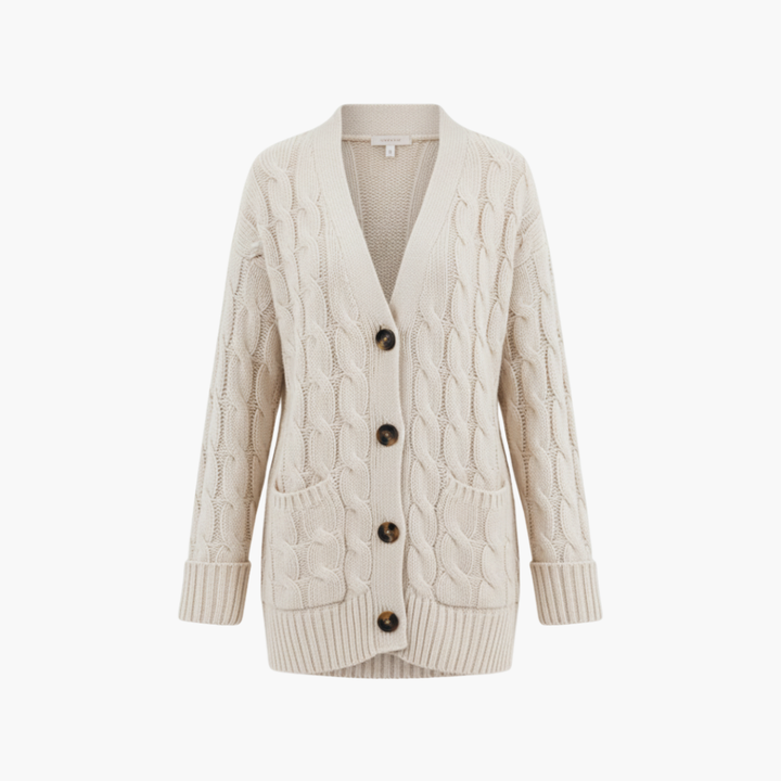 Cardigan pour femmes avec boutons et poches
