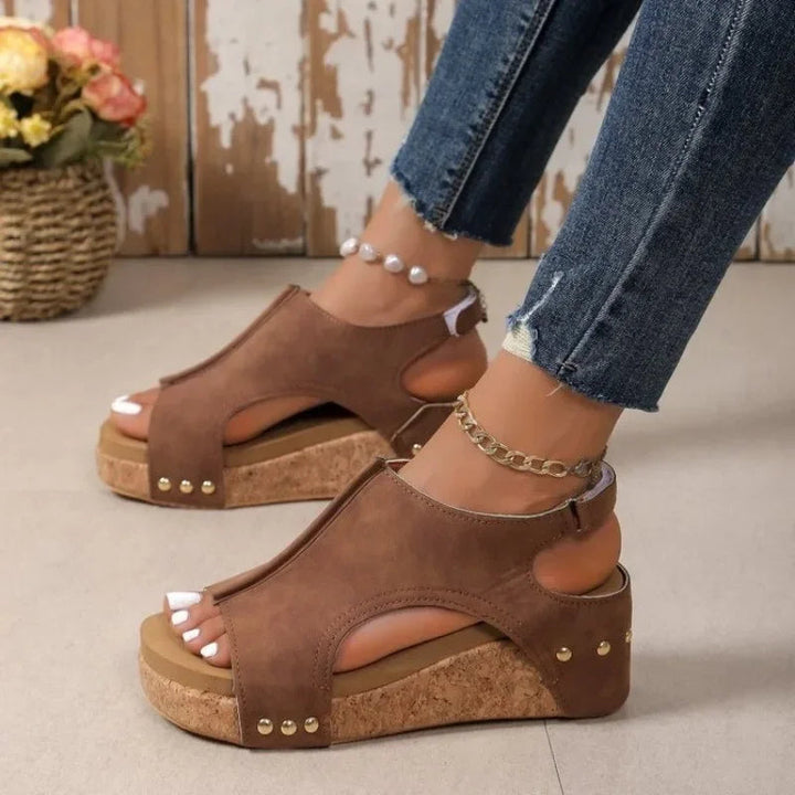 Sandales Wedges Tendance pour Femmes