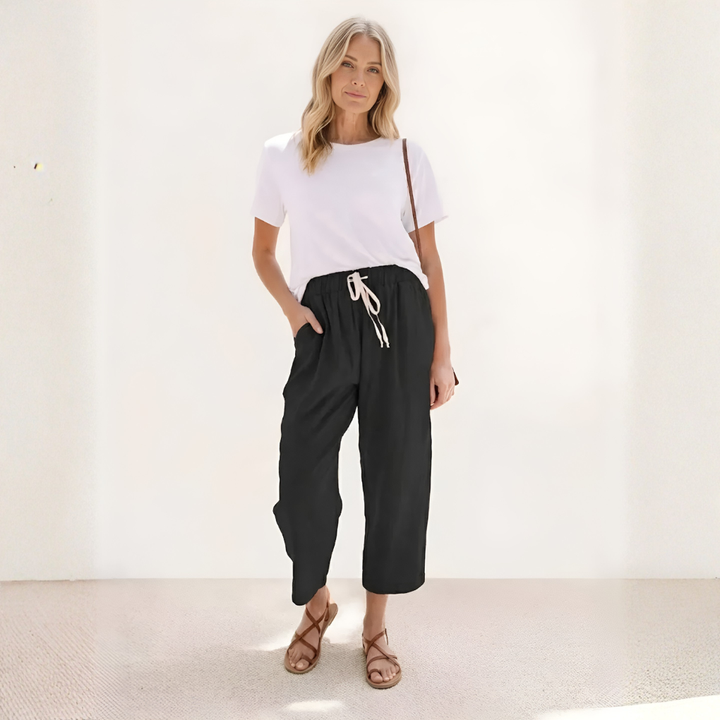 Pantalons ChicEase à cordon