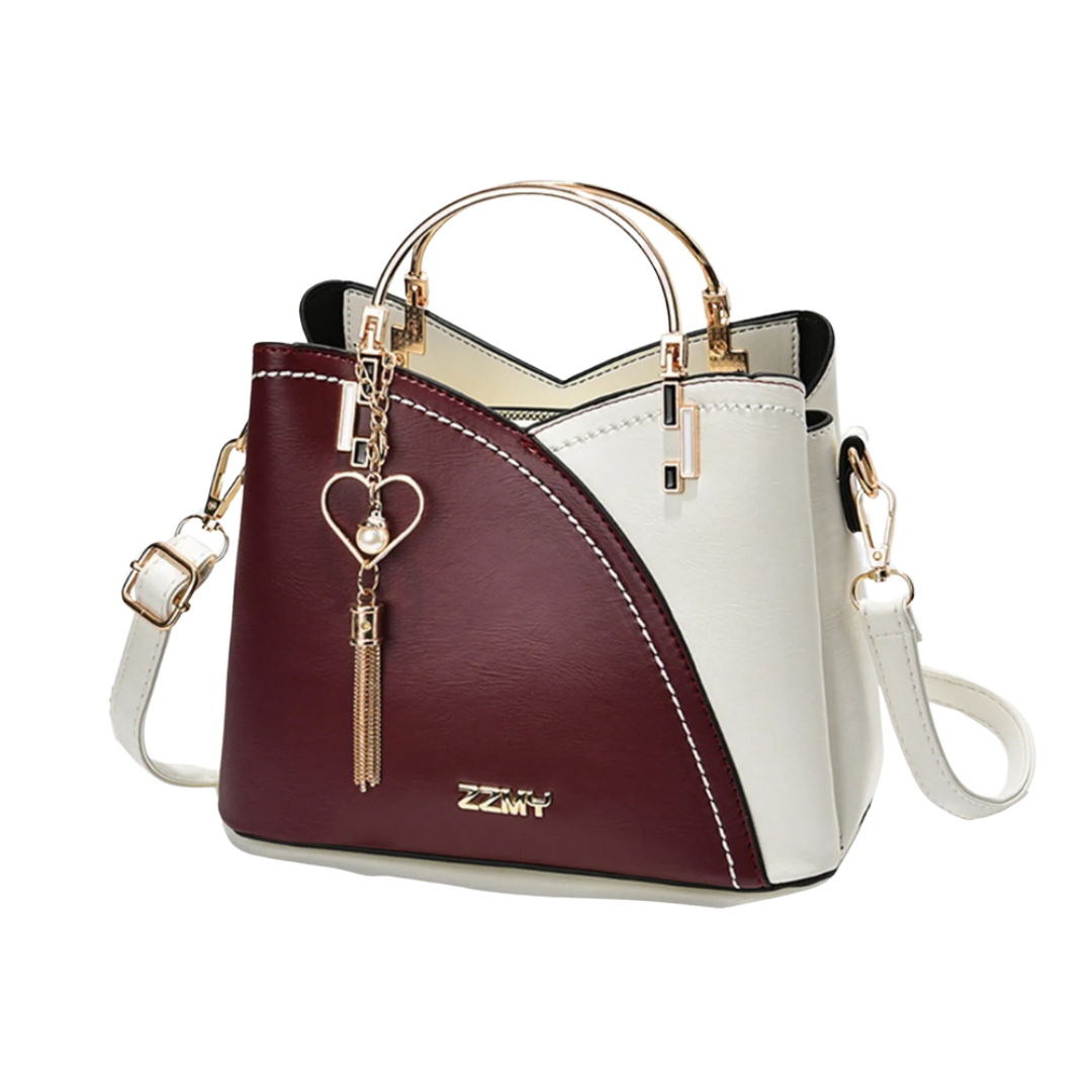Luxetote – Sac à main patchwork vintage en cuir PU pour femmes