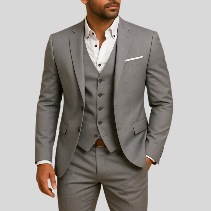 Costume 3 Pièces Slim-Fit pour Homme