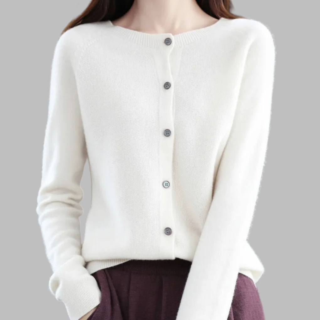 Cardigan O-Col Femmes