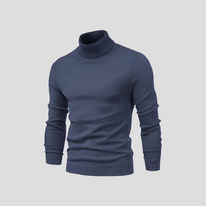 Pull Col Roulé Homme – Casual – Toute Saison