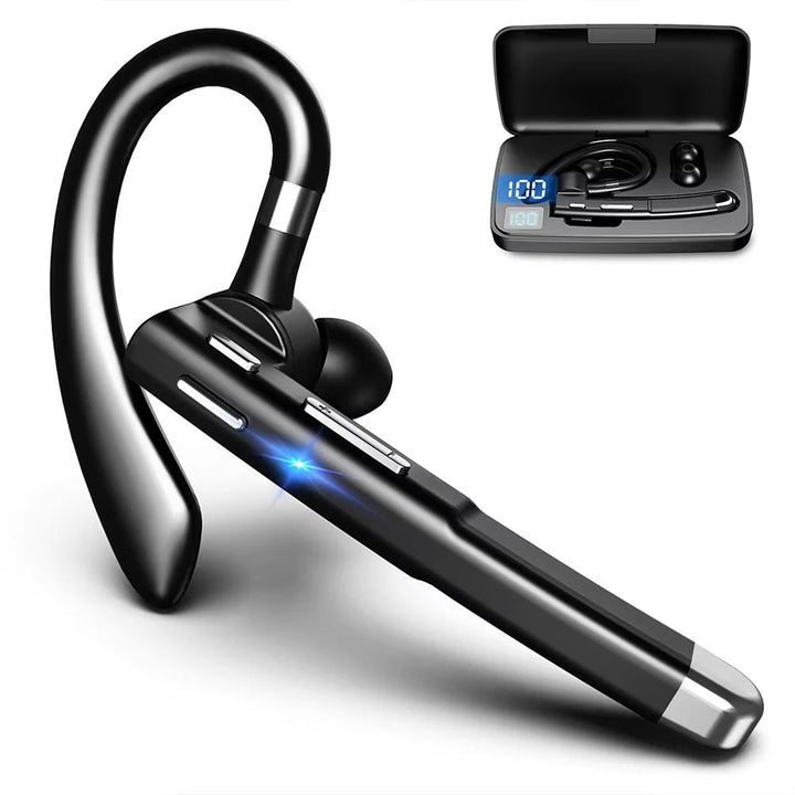 Casque Bluetooth Oreille Simple BT5.3 avec Annulation de Bruit
