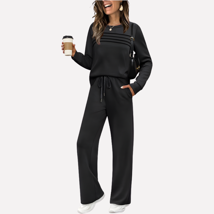 Ensemble de Loungewear Casual Femme Deux Pièces