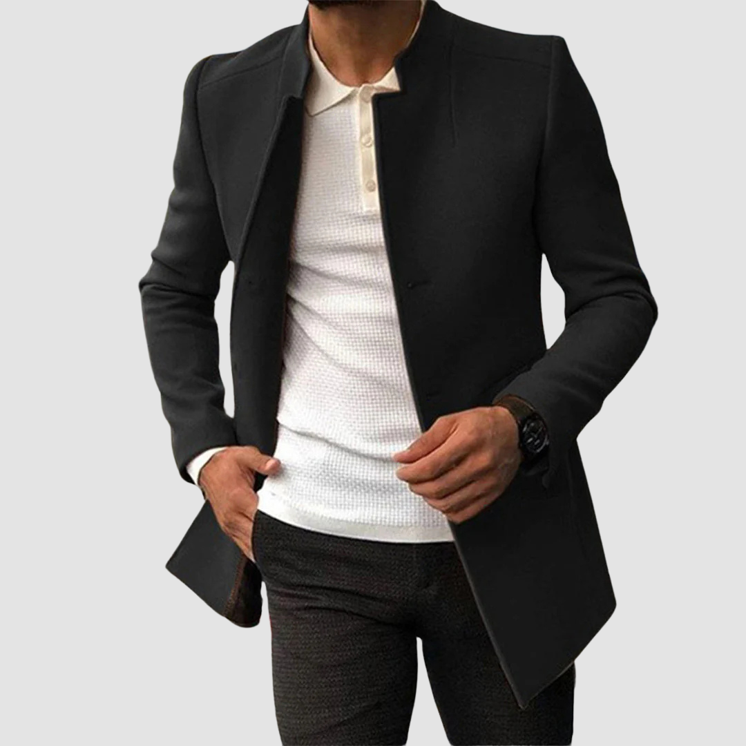 Manteau Long Classique pour Homme Élégance Intemporelle pour Toutes les Saisons
