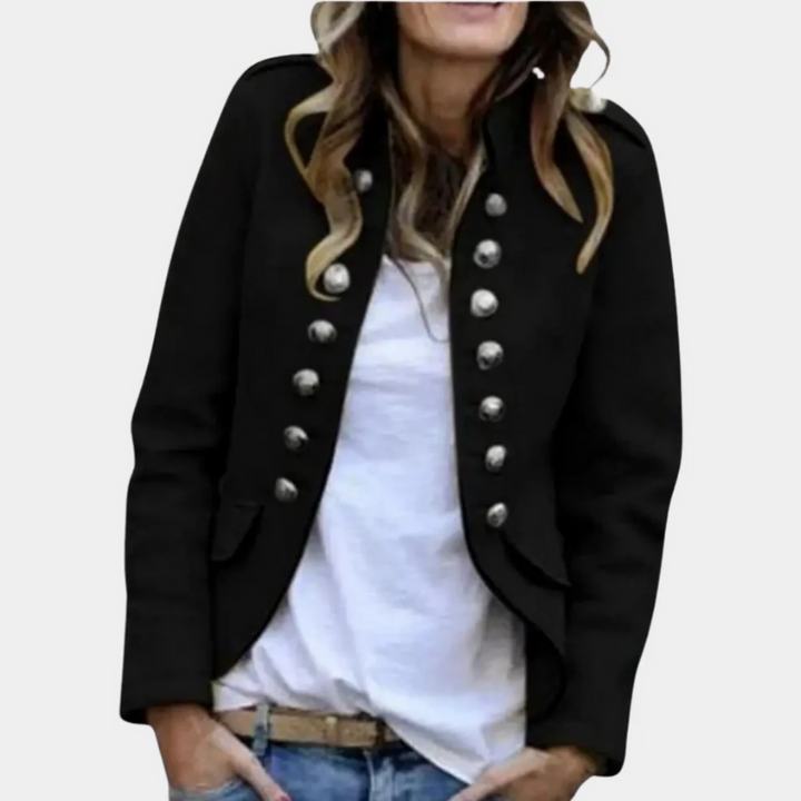 Manteau en Laine Double Breasted pour Femme
