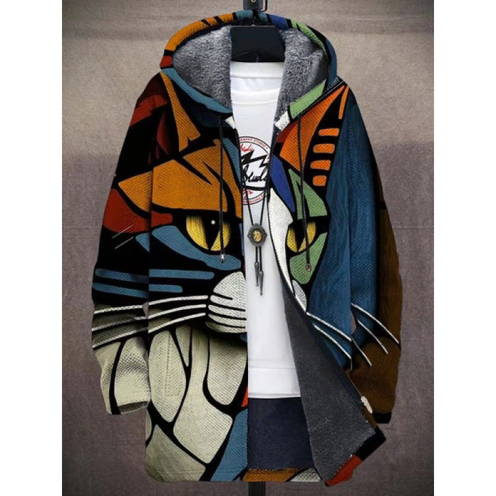 Milan – Gilet rétro coloré pour hommes