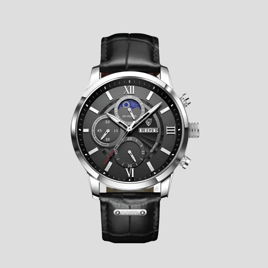 Montre Classique 42mm pour Homme Élégante et Fonctionnelle