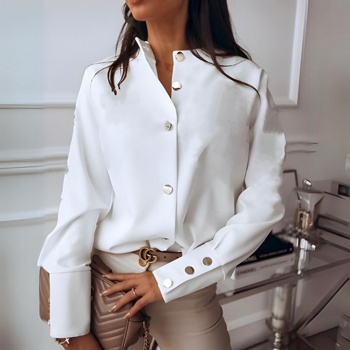 Chemise à Boutons pour Femmes – Style Quilted Décontracté