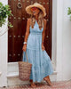 Robe Maxi Imprimée Longue pour Femmes