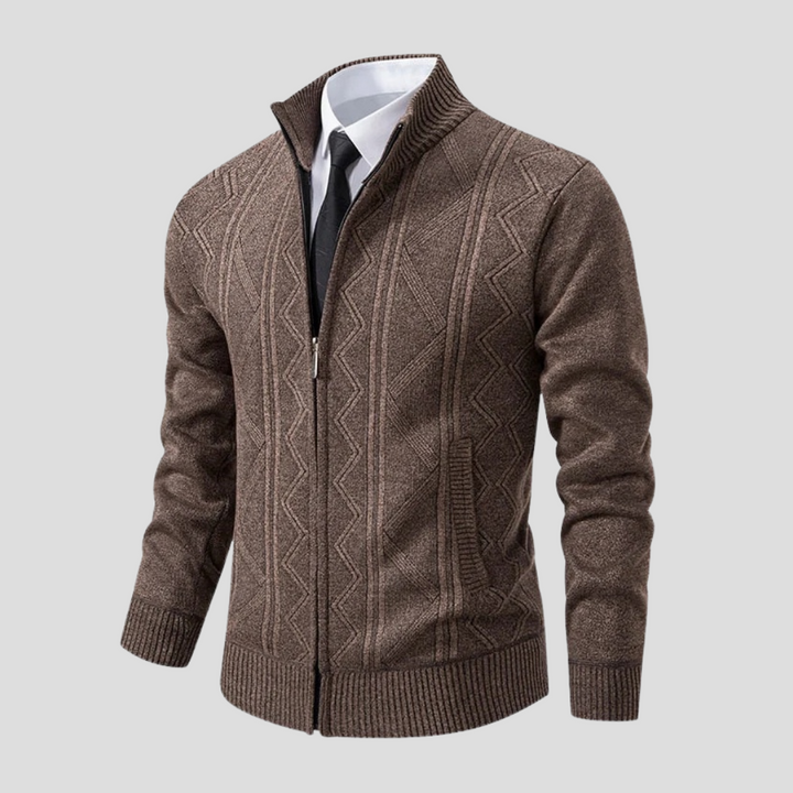 Cardigan pour hommes – Pièce de superposition en tricot