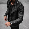 Douglas – Veste en cuir de motard pour hommes