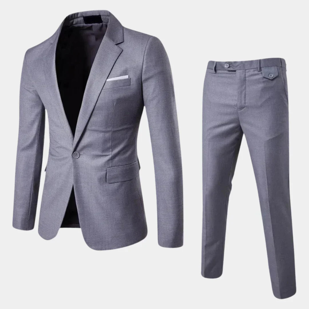 Costume Homme Élégant avec Blazer et Pantalon