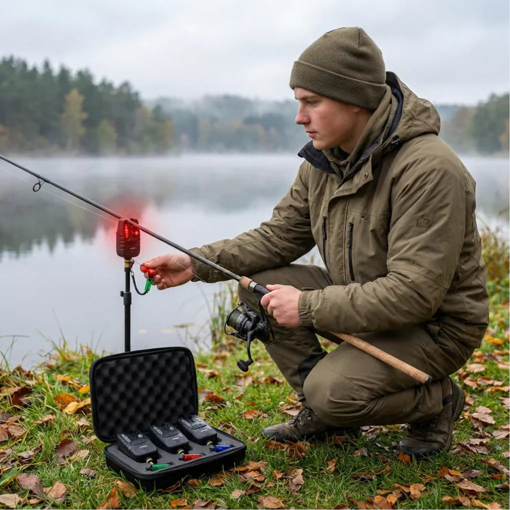 Alarme de Morsure de Pêche Ajustable – Sensible & Fiable
