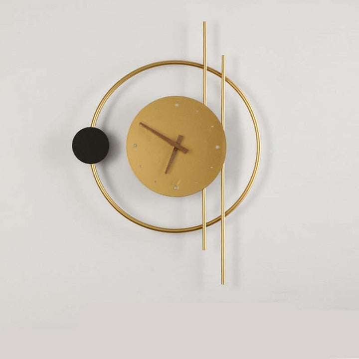 LumiTime - Horloge Mural Chic avec Éclairage LED