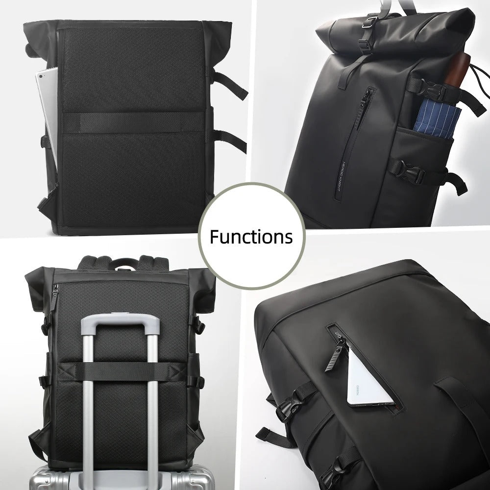 Sac à Vélo 3-en-1 et Sac à Dos – Polyvalent, Étanche et Prêt pour Tout Voyage