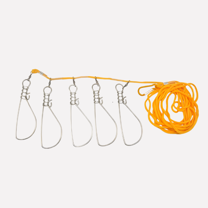 Verrou de poisson avec corde en nylon