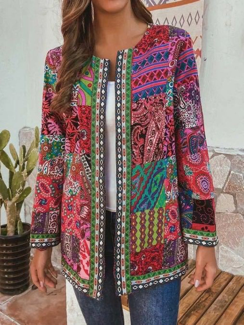 Cardigan en Tricot Inspiré du Retro – Élégance Intemporelle pour Femme