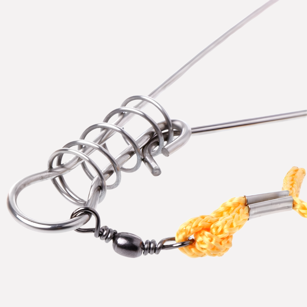 Verrou de poisson avec corde en nylon