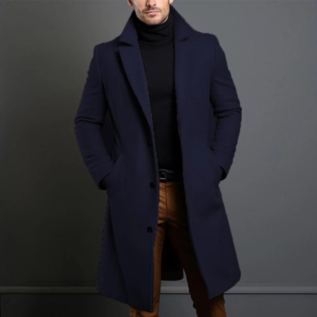 Manteau en laine pour homme – Style intemporel pour jours froids