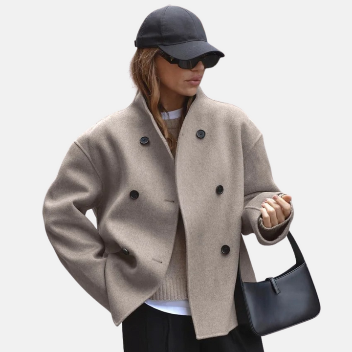 Manteau en Laine Vintage pour Femmes