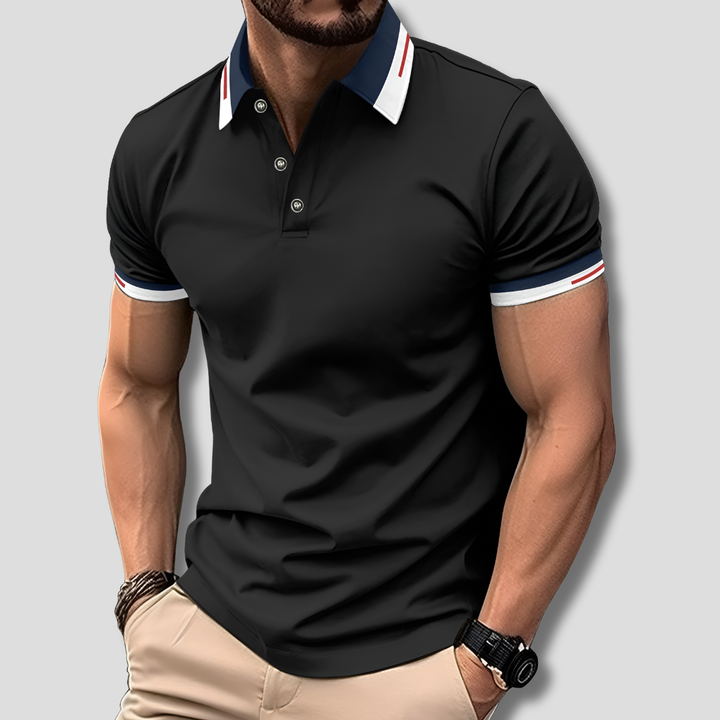 Polo pour homme Tommy – Look premium