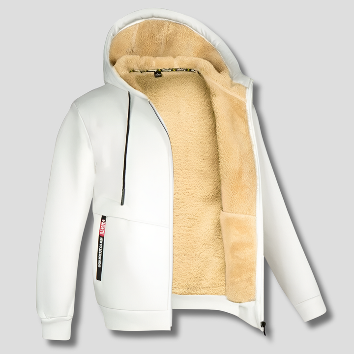 Pull Fleece pour Homme avec Doublure en Fourrure