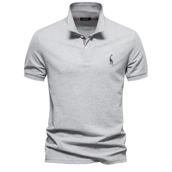 Polo Classique Ralph pour Homme avec Broderie Style Intemporel avec Détails Raffinés