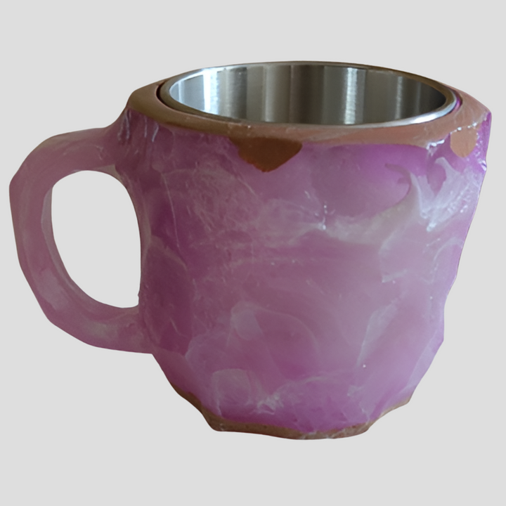 Mugs à café en cristal minéral